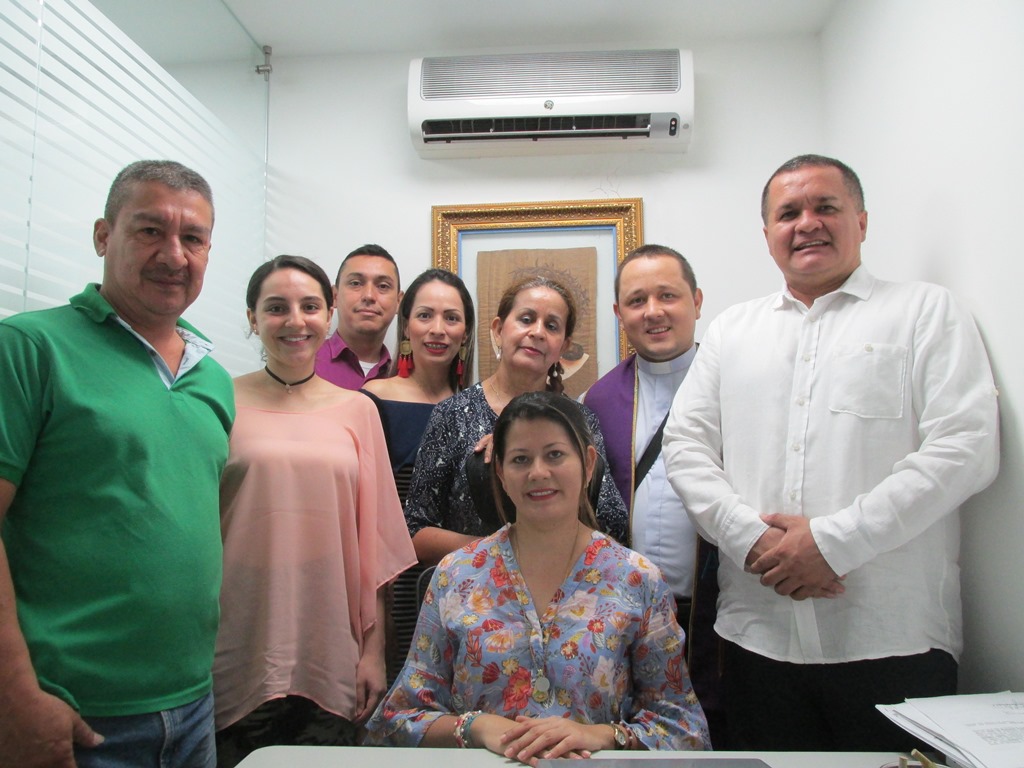 José Vargas, Viviana Moreno, Germán Cucunubá,  Alba Beltrán, Yenny Salazar, Álvaro Martínez y Nestor Bonilla.